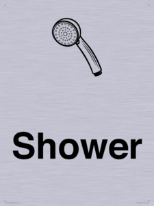 Dementia Shower sign